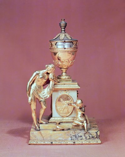 Venus-Uhrengehäuse aus Marmor und vergoldeter Bronze von Matthew Boulton von Unbekannt Unbekannt